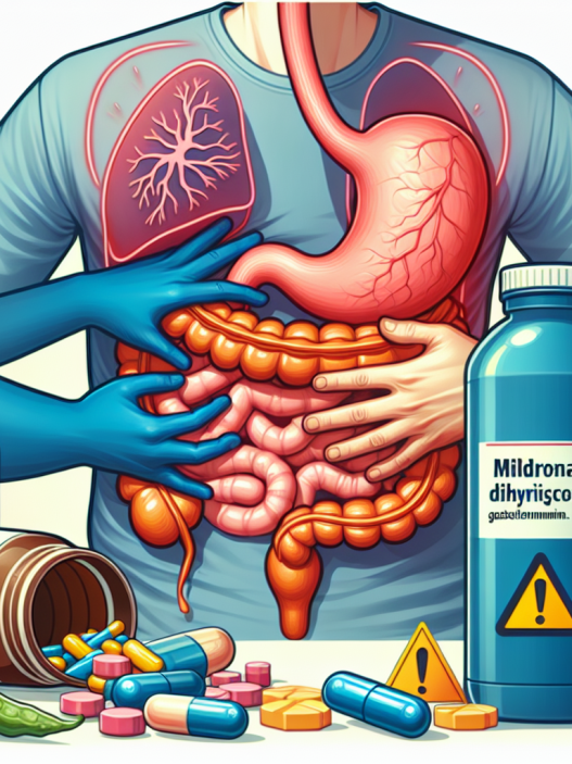 ¿Qué hacer si Mildronate Dihydricume causa molestias gástricas?