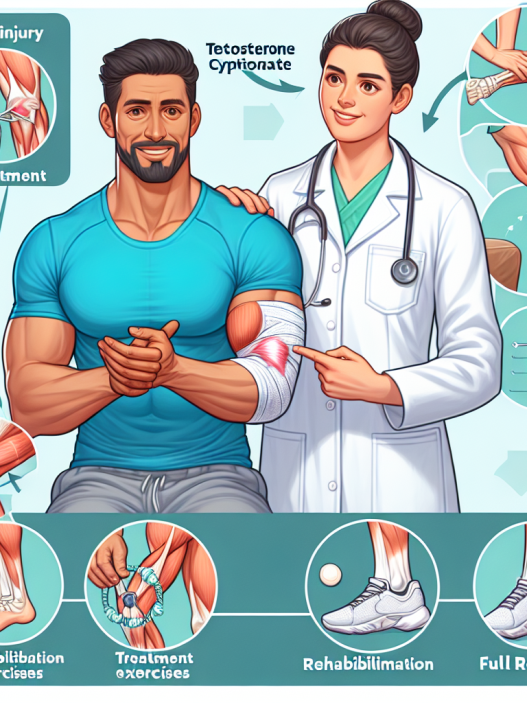 Cómo usar Cipionato de testosterona en etapas de recuperación post-lesión