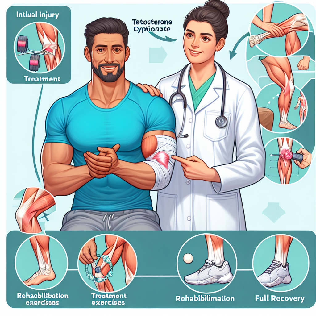 Cómo usar Cipionato de testosterona en etapas de recuperación post-lesión
