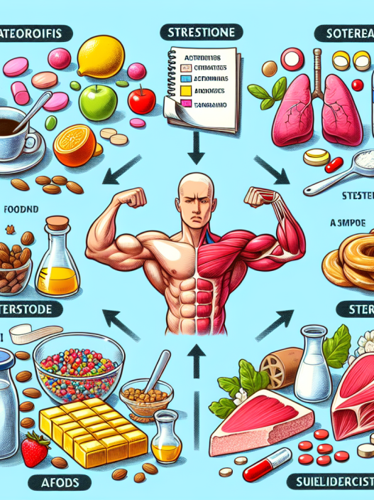 Qué alimentos pueden interferir con la absorción de Mezcla de esteroides