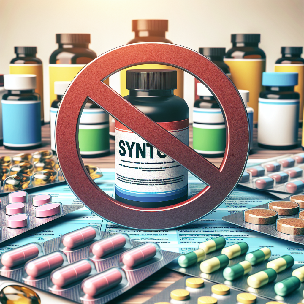 Suplementos prohibidos con Syntol