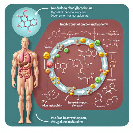 Cómo afecta Fenilpropionato de nandrolona al metabolismo del hierro