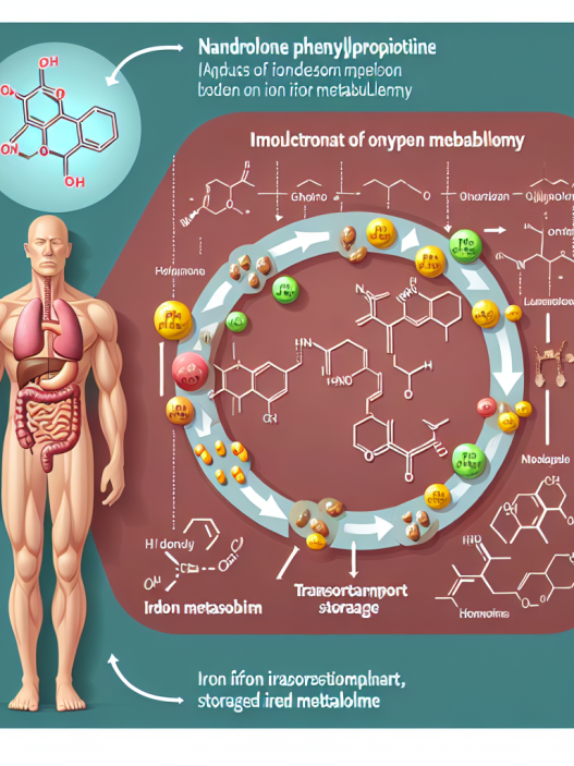 Cómo afecta Fenilpropionato de nandrolona al metabolismo del hierro
