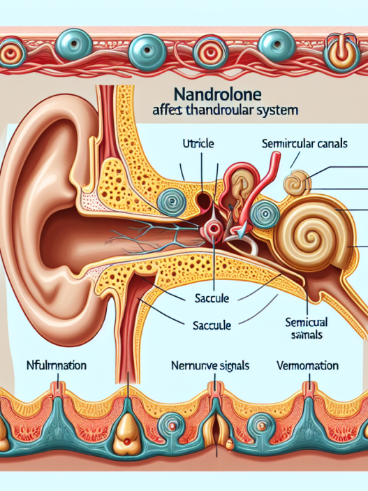 Cómo afecta Nandrolona al sistema vestibular