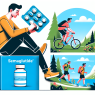 Cómo combinar Semaglutid con actividades al aire libre