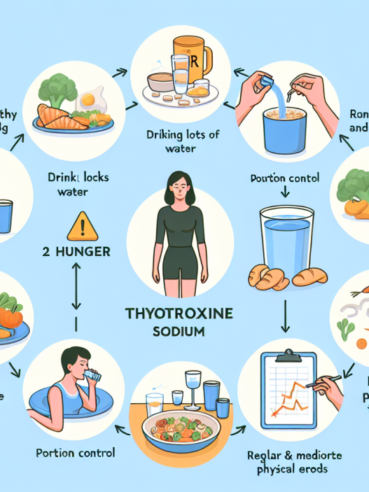 Cómo controlar el hambre al usar L-Thyroxine Sodium/Levothyroxine Sodium (LT4 sodium)