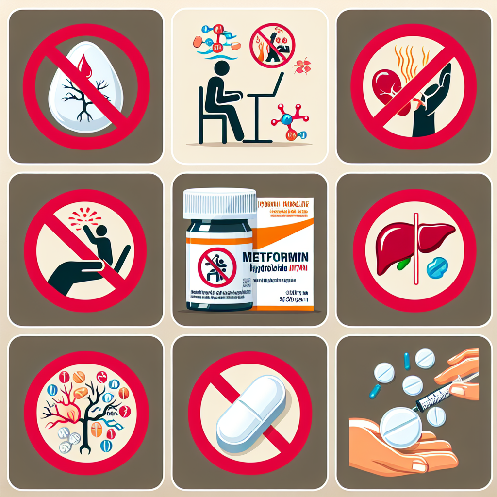 Cuándo evitar completamente Metformin Hydrochlorid