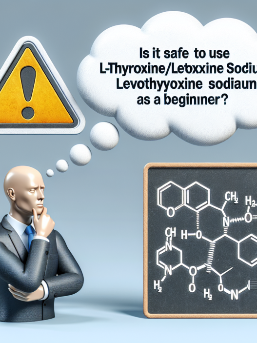 ¿Es seguro usar L-Thyroxine Sodium/Levothyroxine Sodium (LT4 sodium) siendo principiante?