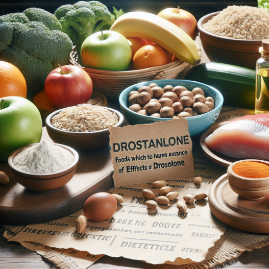 ¿Qué alimentos potenciarán los efectos de Drostanolona?
