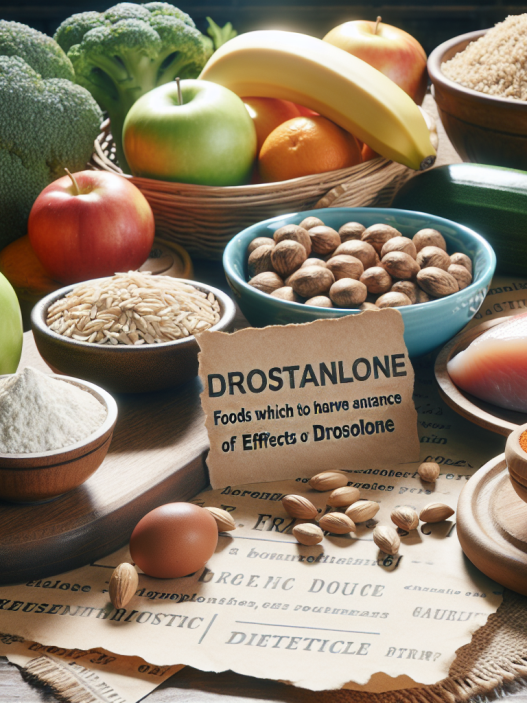 ¿Qué alimentos potenciarán los efectos de Drostanolona?