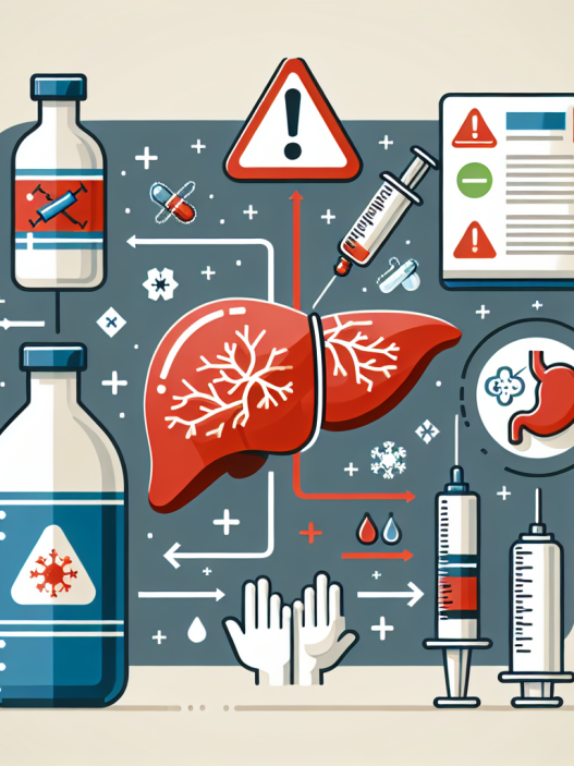 Agua bacteriostática para inyección y salud hepática: riesgos y cuidados