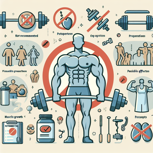 Casos en los que Preparativos para ganar masa muscular está contraindicado