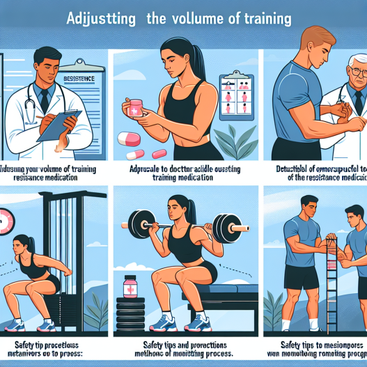 Cómo ajustar el volumen de entrenamiento al usar Medicamentos de resistencia
