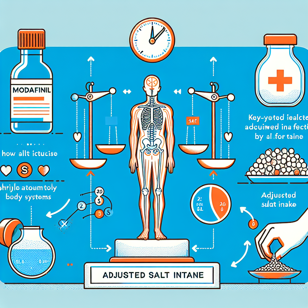 Cómo ajustar la ingesta de sal al usar Modafinil (Provigil)