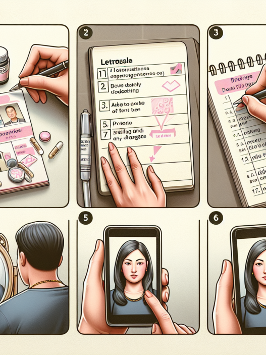 Cómo registrar tu progreso con Letrozol en fotos