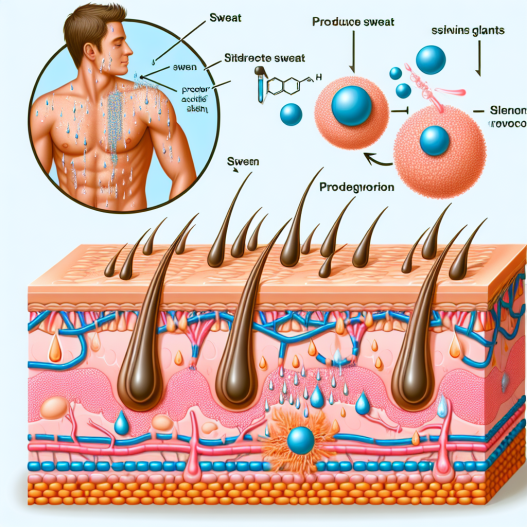 Cómo responde la piel al sudor con Proviron