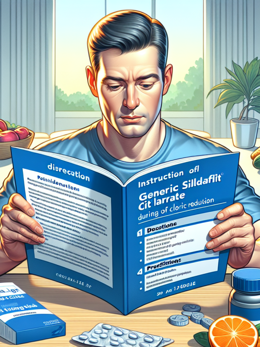 Cómo usar Sildenafil Citrate (Viagra generic) en fases de reducción calórica