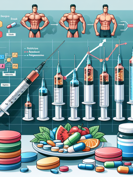 Inyecciones y pastillas para adelgazar y ritmo de crecimiento muscular en principiantes