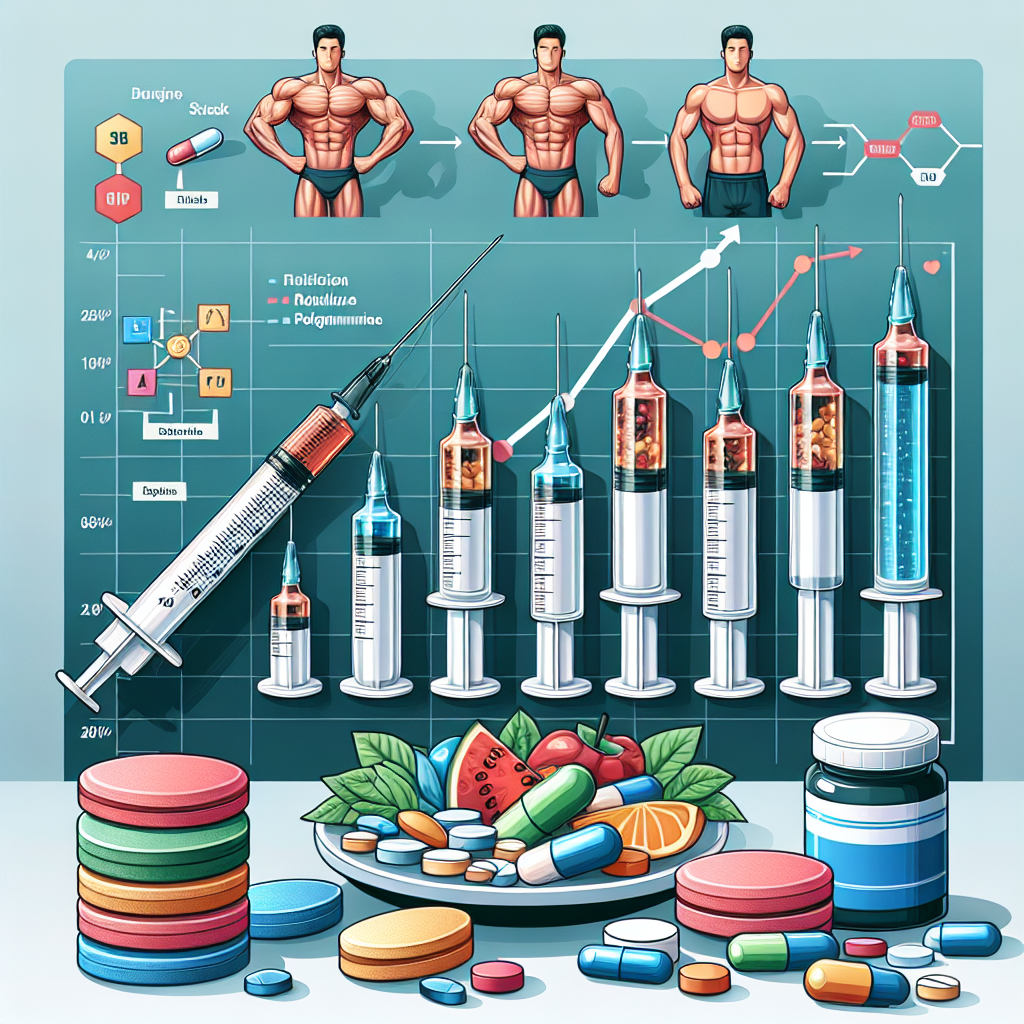 Inyecciones y pastillas para adelgazar y ritmo de crecimiento muscular en principiantes