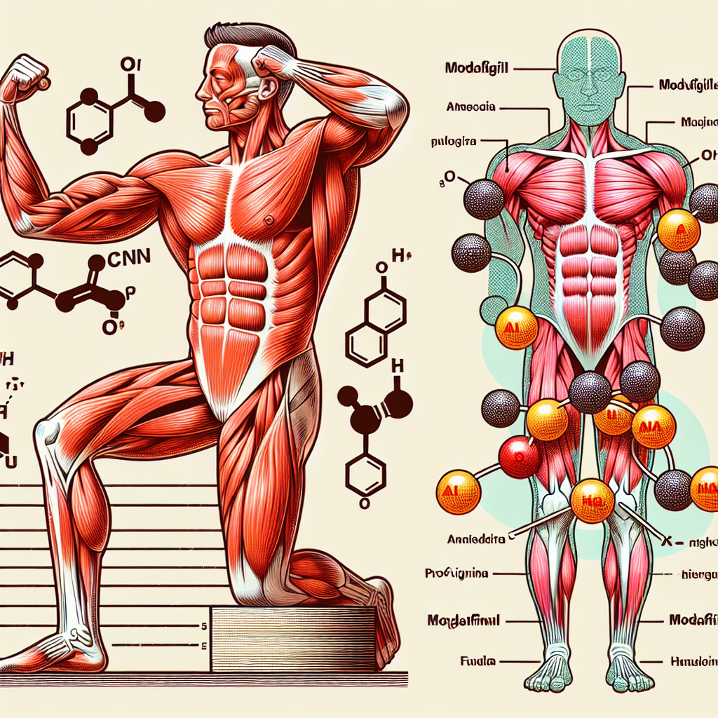 Modafinil (Provigil) en fases de mantenimiento muscular