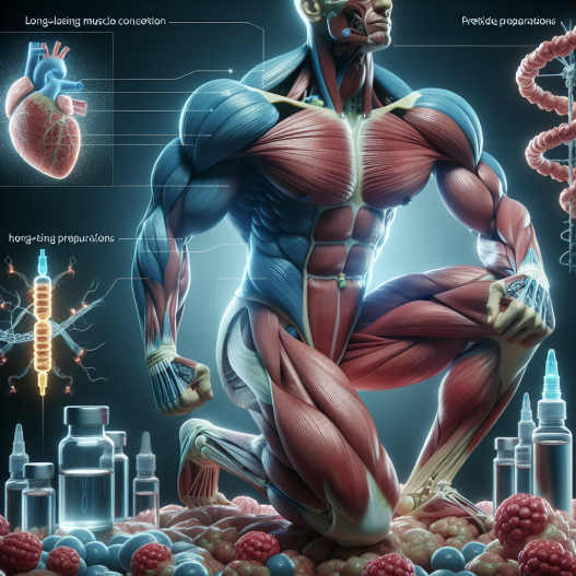 Preparados de péptidos y congestión muscular duradera