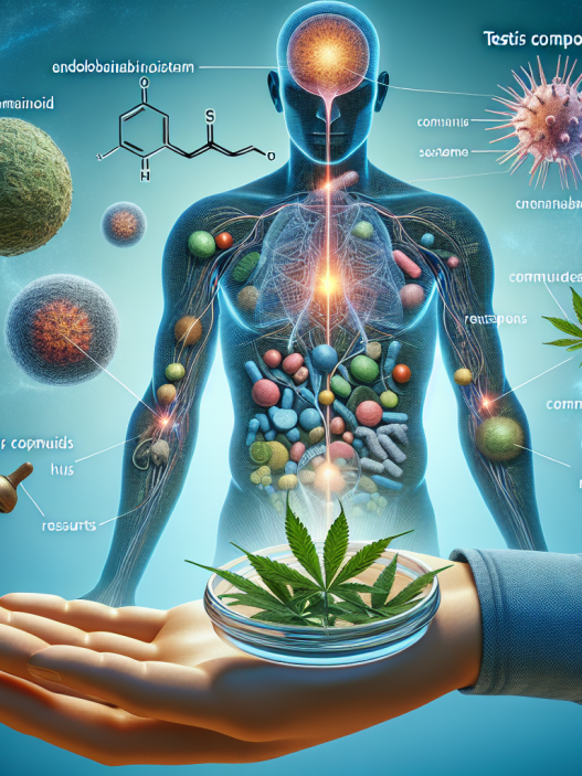 ¿Puede Testis Compositum alterar el sistema endocannabinoide?