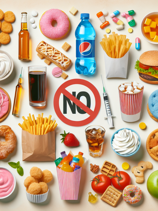 Qué alimentos debes evitar durante el ciclo con Inyecciones y pastillas para adelgazar