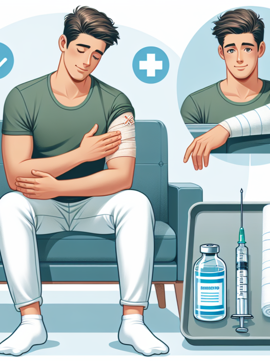 Qué esperar al usar Agua bacteriostática para inyección después de una lesión