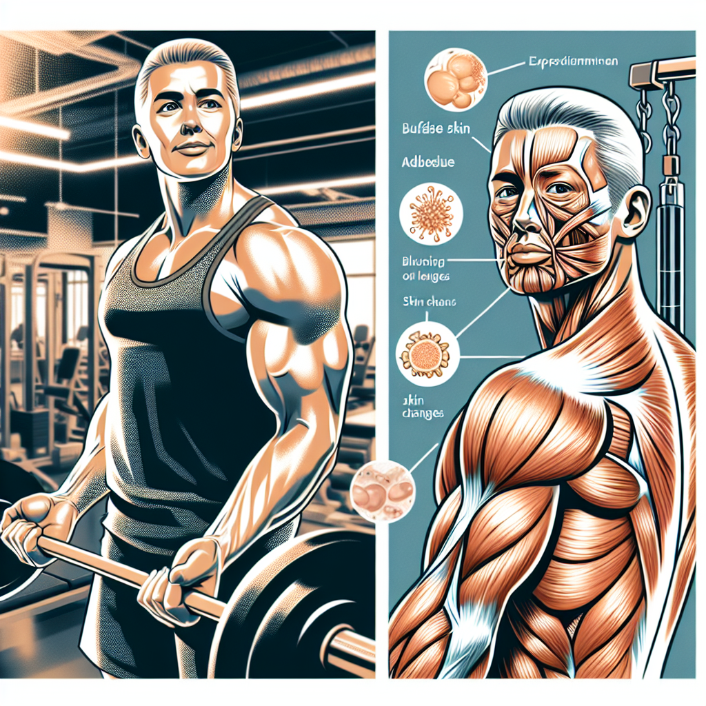 Qué hacer si Preparativos para ganar masa muscular produce cambios en la piel