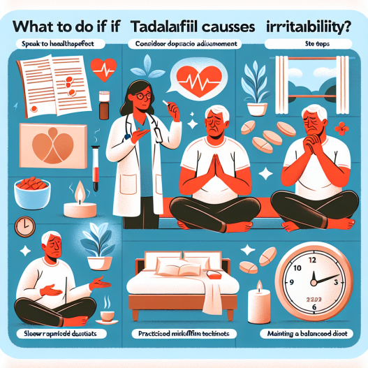 Qué hacer si Tadalafil te produce irritabilidad