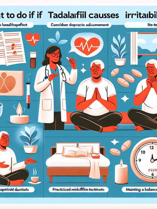 Qué hacer si Tadalafil te produce irritabilidad