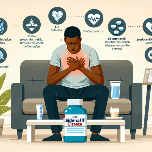 Qué hacer si te sientes enfermo usando Sildenafil Citrate (Viagra generic)