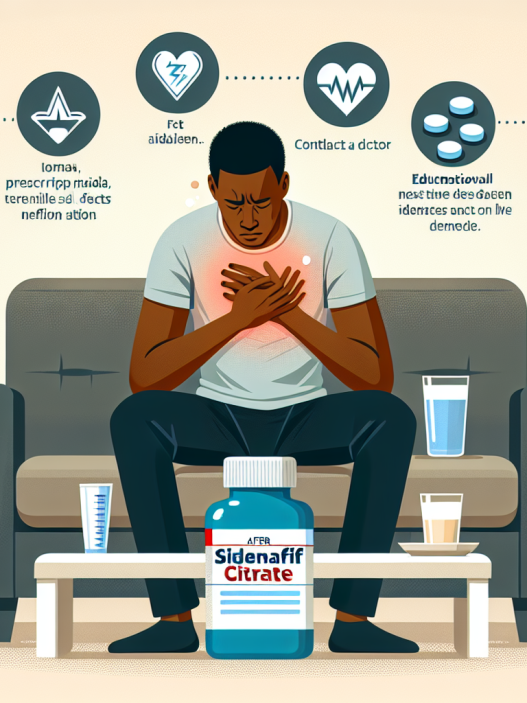 Qué hacer si te sientes enfermo usando Sildenafil Citrate (Viagra generic)
