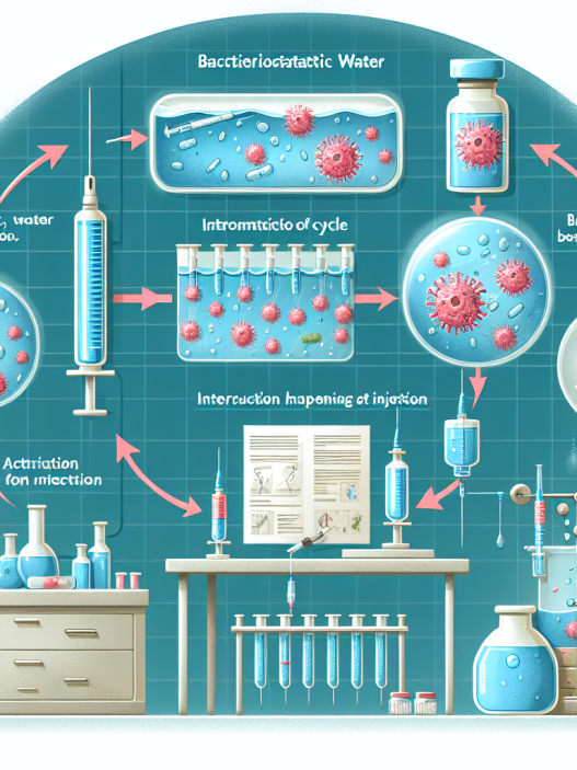 ¿Qué pasa si se interrumpe un ciclo con Agua bacteriostática para inyección?