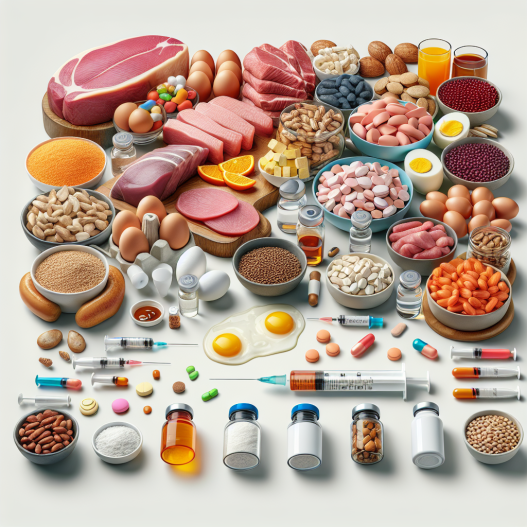 Qué tipo de proteína combinar con Inyecciones y pastillas para adelgazar