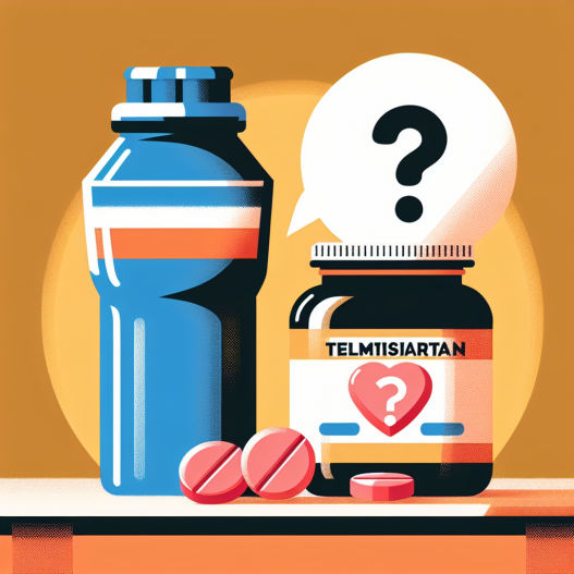 ¿Se puede mezclar Telmisartan con bebidas deportivas?