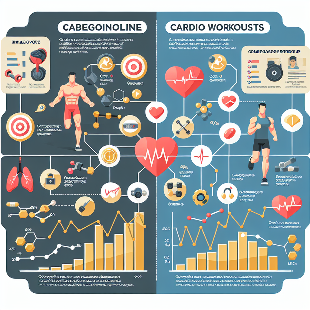 Cabergolina en combinación con cardio: pros y contras