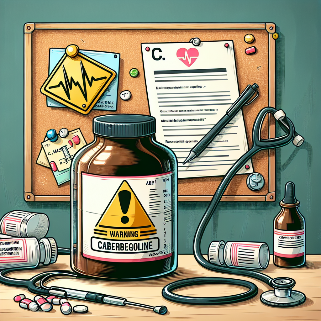 ¿Cabergolina puede aumentar el riesgo de lesiones?