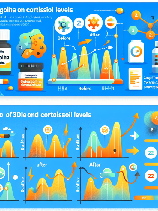 Cómo afectan los niveles de cortisol al usar Cabergolina