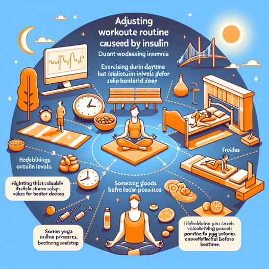 Cómo ajustar el entrenamiento si Insulina produce insomnio