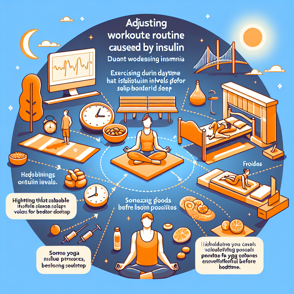 Cómo ajustar el entrenamiento si Insulina produce insomnio