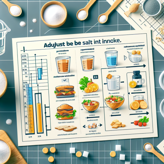 Cómo ajustar la ingesta de sal al usar Pre-Entrenamiento