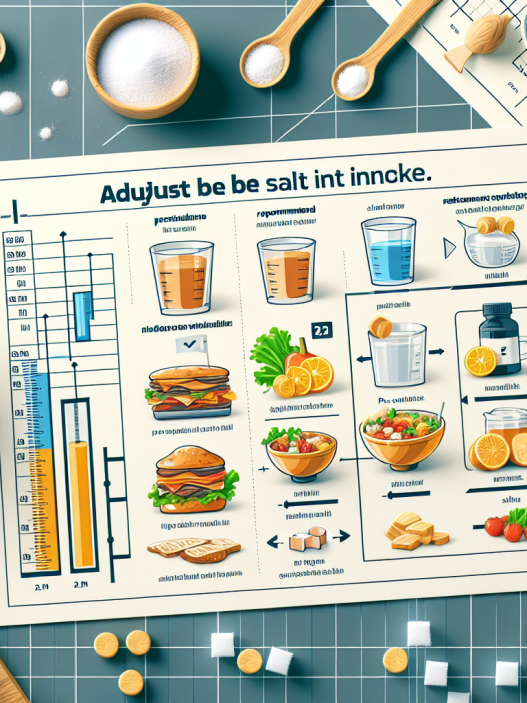 Cómo ajustar la ingesta de sal al usar Pre-Entrenamiento