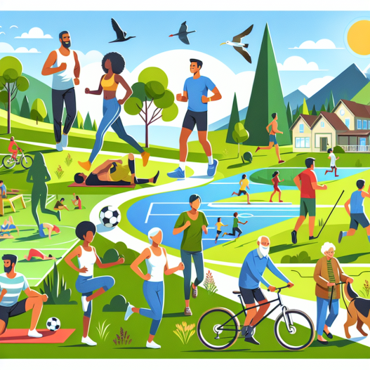 Cómo combinar Salud general con actividades al aire libre