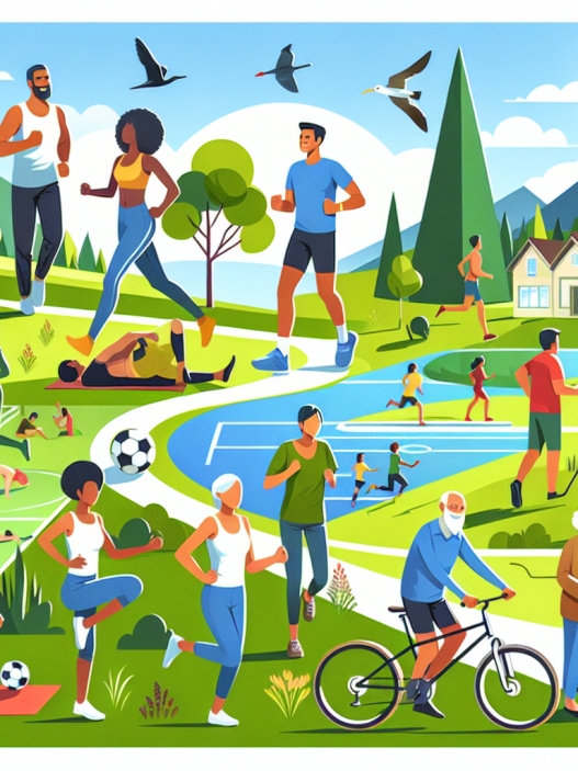 Cómo combinar Salud general con actividades al aire libre