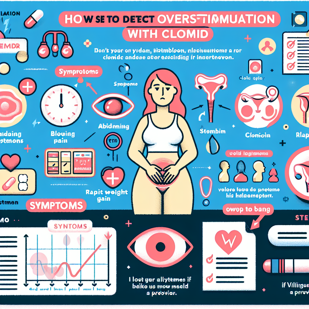 Cómo detectar una sobreestimulación con Clomid