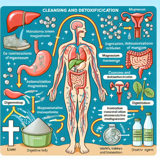 Cómo influye Limpieza y desintoxicación en el metabolismo del magnesio