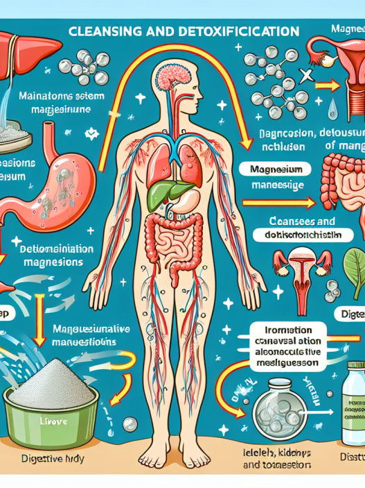 Cómo influye Limpieza y desintoxicación en el metabolismo del magnesio