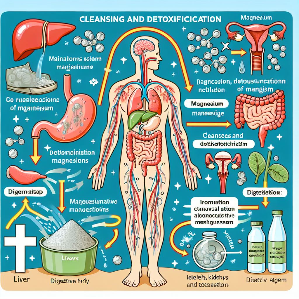 Cómo influye Limpieza y desintoxicación en el metabolismo del magnesio