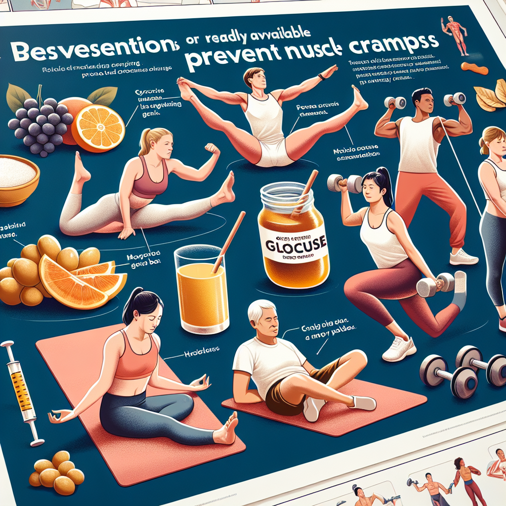 Cómo prevenir calambres musculares con Apoyo a la glucosa